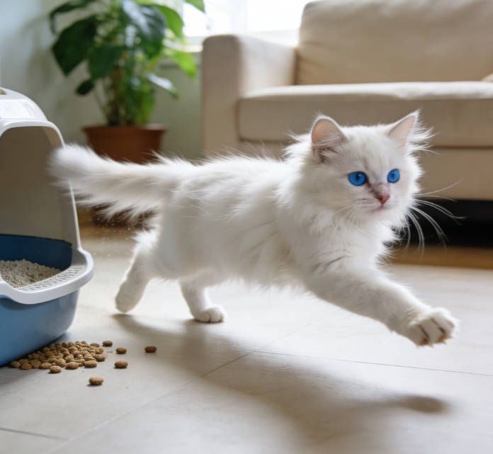 Why Do Some Kittens Dash Around After Pooping? Understanding This Quirky Cat Behavior